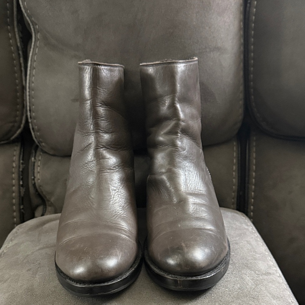 Frye Dark Brown Leather women